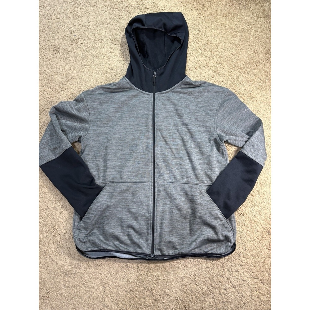 Columbia Rosemont Station II Fleece Full Zip Hoodie Women Large Gorpcore